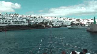 preview picture of video 'Puerto Calero &  mit dem Wassertaxi nach Puerto del Carmen -Juni Juli 2013-'