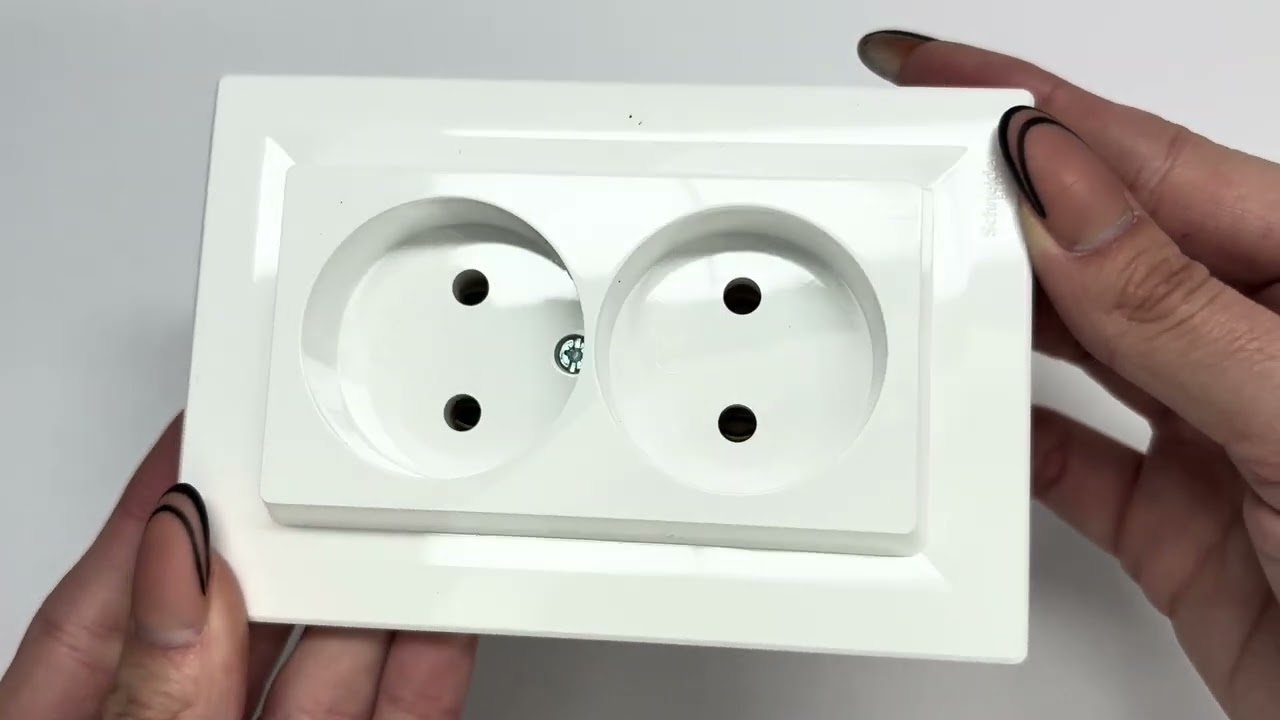 Розетка двомісна б/з SCHNEIDER Asfora бiла EPH9700121