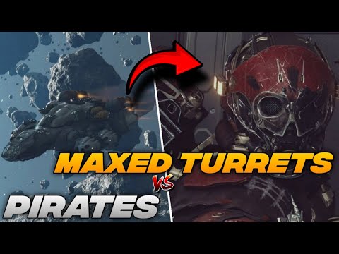 Maxed Auto Turrets vs. End Game Pirates (Almost 40 levels higher) - Very Hard Difficulty