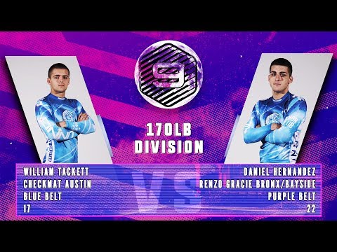 Onnit Invitational 9 w/ Renato Laranja : 170lb Quarter-finals : William Tackett vs Daniel Hernandez