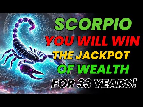 SCORPIO ♏ AFTER OCT 22, 2025 — YOU WILL WIN THE JACKPOT OF WEALTH FOR 33 YEARS!