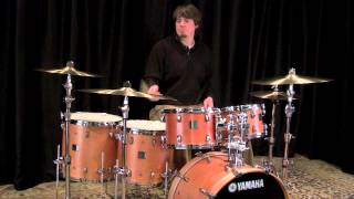 Video thumbnail for Yamaha Maple Custom Absolute Drum Set 22/10/12/14/16 - Vintage Natural by Memphis Drum Shop
