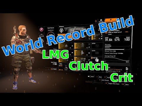 World Record Raid Build - LMG/Clutch/Crit/Build Video