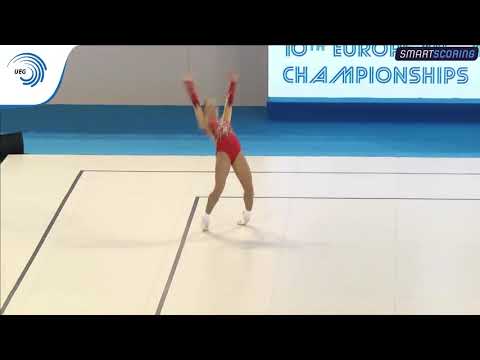 GRIDINA Ekaterina (RUS) Aerobic Gymnastic European Championship 2017