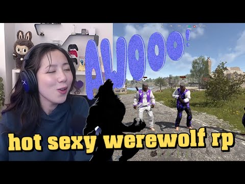 Leslie Does Hot Sexy Werewolf RP and it Went HILARIOUS | Rust Kingdoms