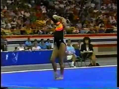 Brandy Johnson FX EF1990 US Nationals