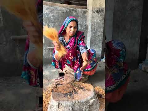 Handmade Bird Nest from Coconut Husk#viral #ytshorts #shorts #craft