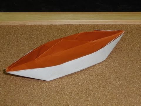Daily Origami:  074 - Boat
