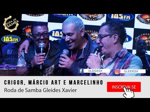 Crigor, Márcio Art e Marcelinho Freitas AO VIVO 105fm