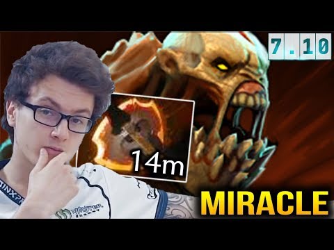 MIRACLE Life Stealer with Battle Fury Carry Dota 2 7.10