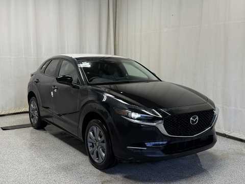 2026 Mazda CX-30 GS AWD in Black for sale at Park Mazda in Sherwood Park, AB