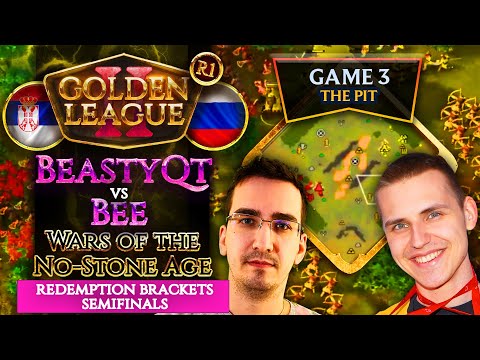 Golden League II Main Event - Wars of the No Stone Age! - Beastyqt vs Bee - G3