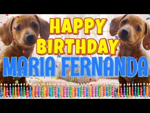 Happy Birthday Maria Fernanda! ( Funny Talking Dogs ) What Is Free On My Birthday