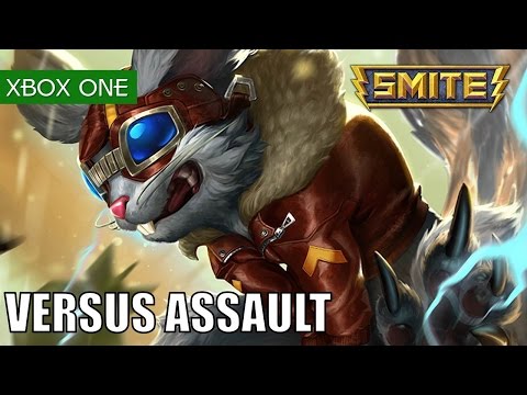 SMITE Gameplay Xbox One Assault Versus as Ratatoskr - So many close calls