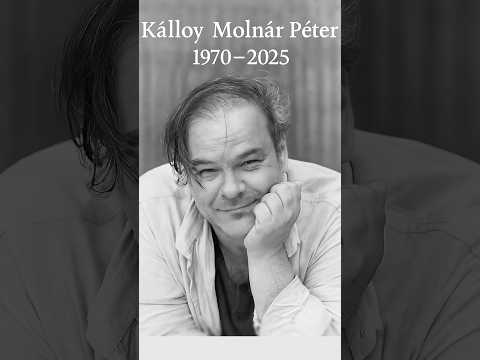 Egy ország könnyei – búcsú Kálloy Molnár Pétertől 😢💔 #KálloyMolnárPéter #tragédia #gyász #magyar