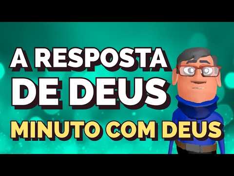 JESUS QUER QUE VOCÊ VIVA EM PAZ - Minuto Com Deus de Hoje