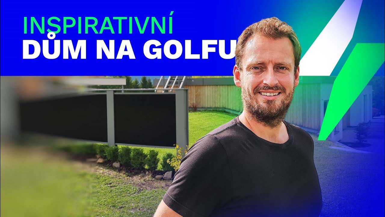 Electro Dad - Dům s fotovoltaickým plotem a výhledem na Lysou Horu