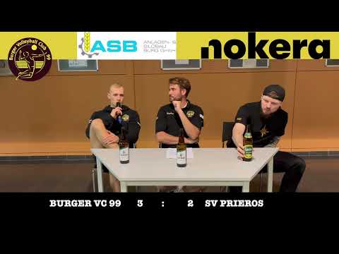 Pressekonferenz - 09.11.2025 - Burger VC 99 - SV Prieros