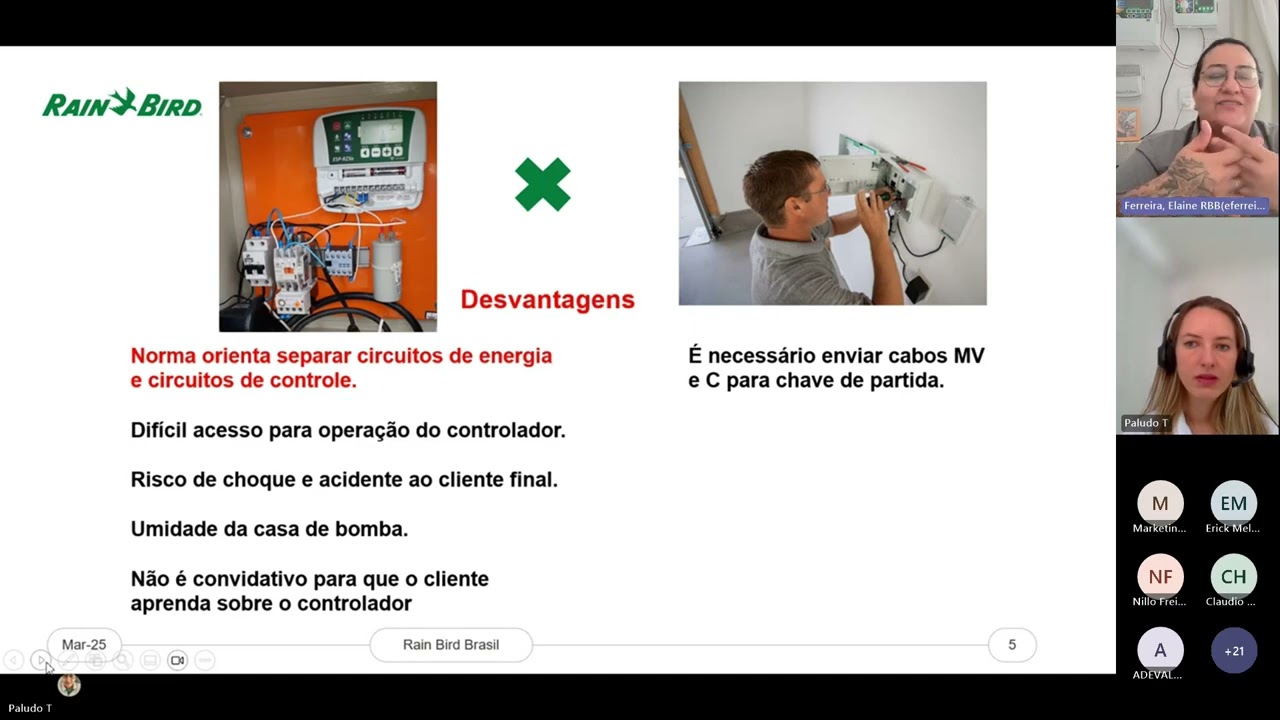 Webinar Lançamento: Novos Controladores Rain Bird TM2 e RC2 Indoor
