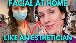 Professional Esthetician Techniques YOU Can Do At Home!