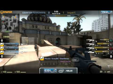 EMS One European Qualifier 2014 - Vorrunde Playing Ducks vs. ImpakT (de_dust2)