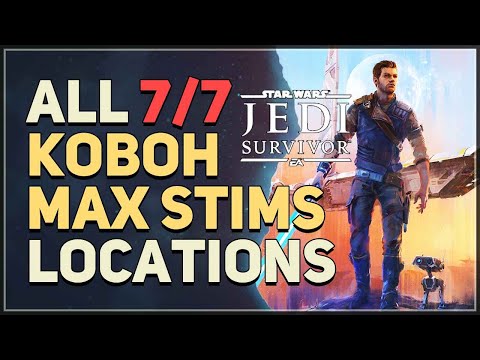 All Koboh Max Stims Locations Star Wars Jedi Survivor