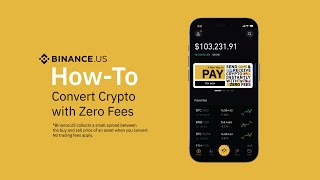 Binance.US | How-To Convert Crypto With Zero Fees