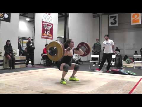 2016 Atlantic States Open -  Kat O'Neill Clean and Jerks