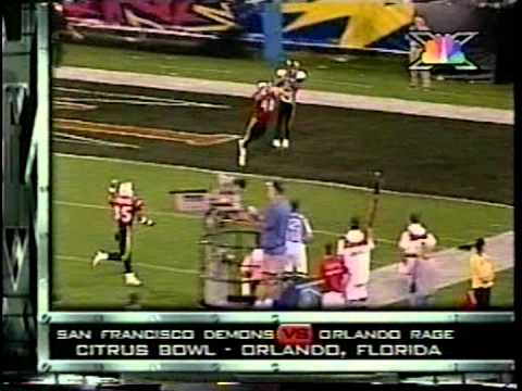 XFL 2001 CHICAGO ENFORCERS AT LA-EXTREME