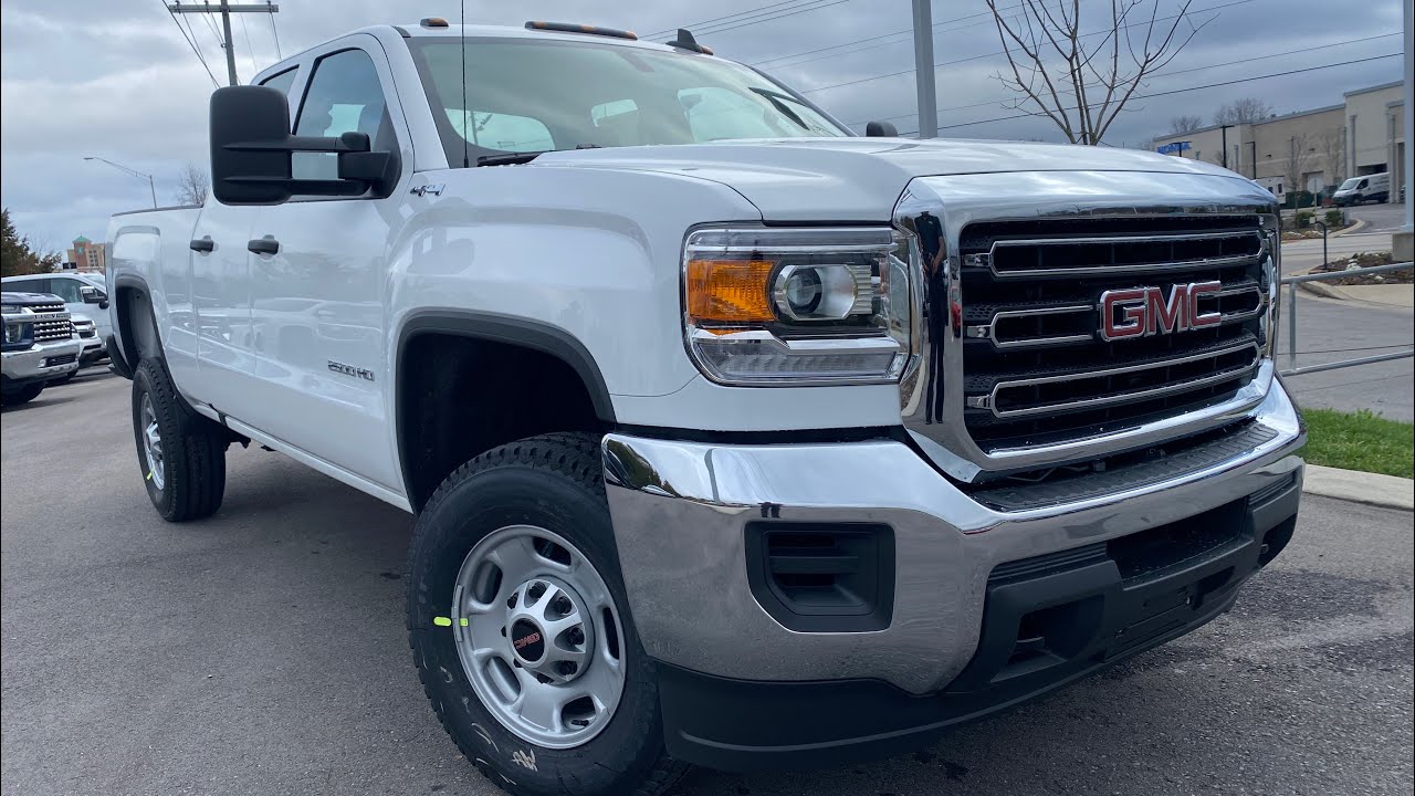 2019 GMC Sierra 2500HD Double Cab Work Truck 6.0L V8 ...