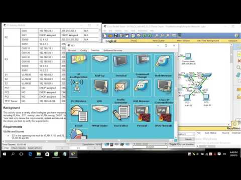[CCNA S4] 9.2.3.12 Packet Tracer - Troubleshooting Enterprise Networks 1