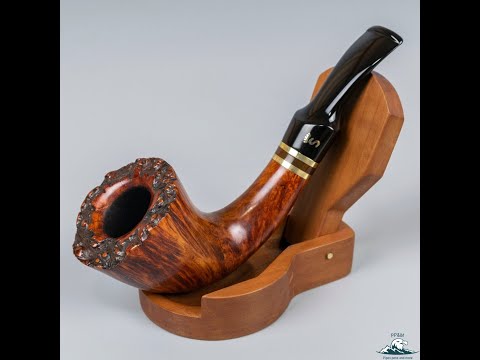 Tom Eltang Designed Stanwell "Brass Band" Smooth Freehand Plateau Top (126)
