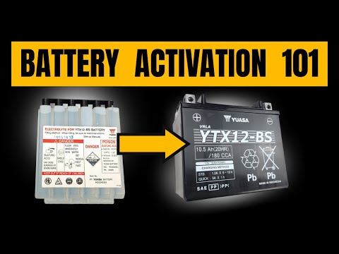 How To Fill & Activate an AGM Motorcycle Battery - Pro Tips