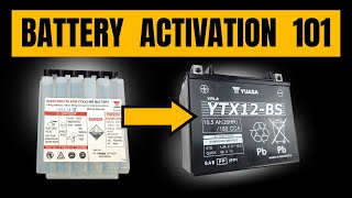 How To Fill & Activate an AGM Motorcycle Battery - Pro Tips