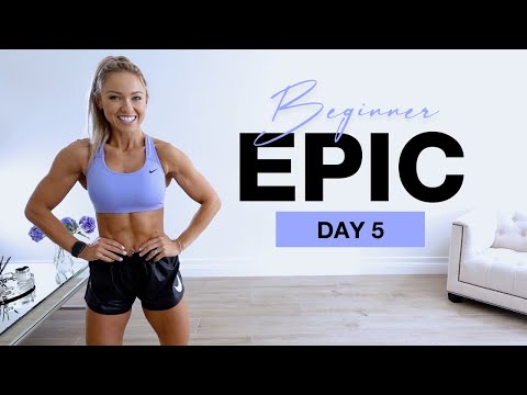 Day 5 of Beginner EPIC | Full Body HIIT Workout