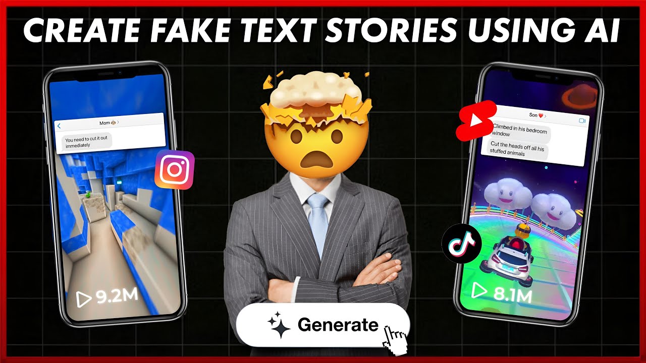 Make Fake Text Conversations in Seconds Using This FREE AI TOOL (Step-by-Step Guide)
