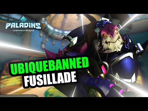 ubiquebanned Drogoz Pro Competitive l MASTER l FUSILLADE l PALADINS GAMEPLAY