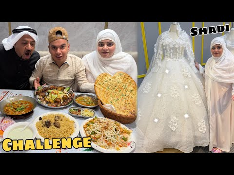 Waleed Ki Shadi Ka Drees Dhond Liya 😁 EATING CHALLENGE Kra 😍