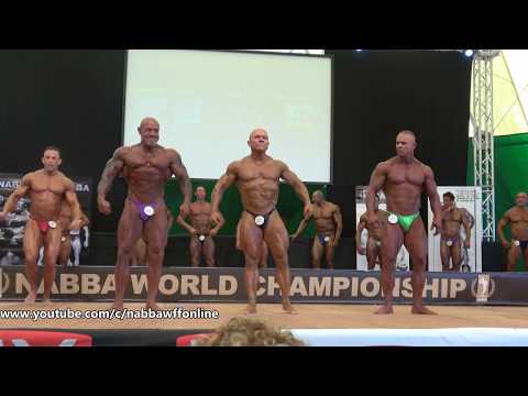 6th Callout - Men Masters Over 50 - NABBA World Championship 2018