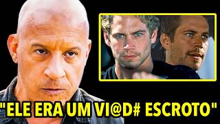 7 Atores que Vin Diesel Mais ODEIA de Todo Coração