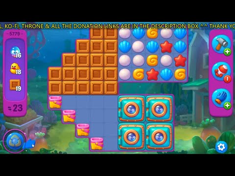 Fishdom lvl 5775-5781👀 Can you beat this puzzle level?🔥Gameplay #525