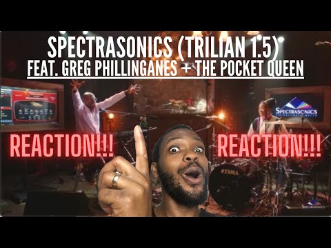 BASS SOLO REACTION | Spectrasonics Intro. Trilian 1.5 - feat. Greg Phillinganes + The Pocket Queen
