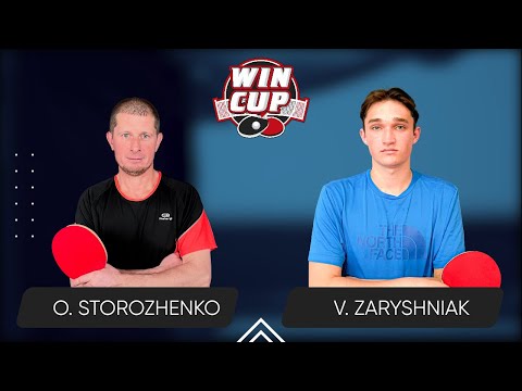 00:45 Oleksandr Storozhenko - Vadym Zaryshniak West 6 WIN CUP 30.11.2023 | TABLE TENNIS WINCUP