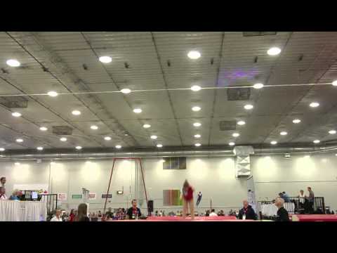 Karen Cockburn - Women's Senior Trampoline Qualification - 2014 Canadian Championships