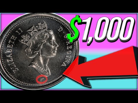 "RARE 2000 NICKELS WORTH BIG MONEY" - Valuable Canadian Coins in Your Pocket Change!!