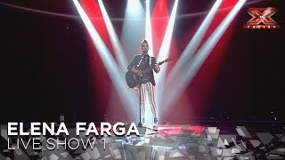 Elena Farga, la gran favorita de la noche con Coldplay y &#39;Viva La Vida&#39; | Directos 1 | Factor X 2018