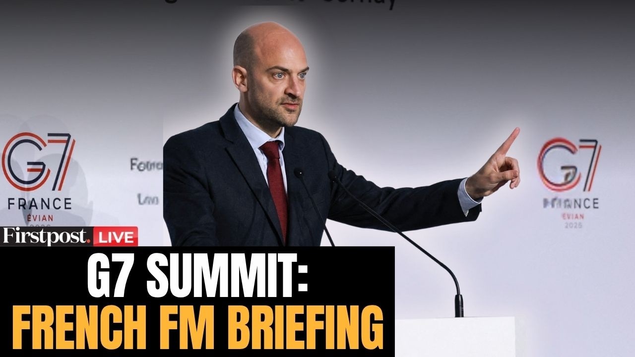 LIVE: French Foreign Minister Barrot Holds New Conference as G7 Summit Ends