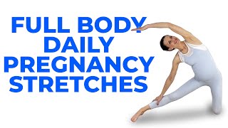 Best Pregnancy Stretching Routine | Relieve Pregnancy Pains, Pregnancy Back Pain & Sciatica