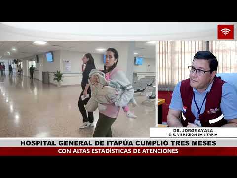 HOSPITAL GENERAL DE ITAPÚA SUPERA LAS 72.000 CONSULTAS EN TRES MESES