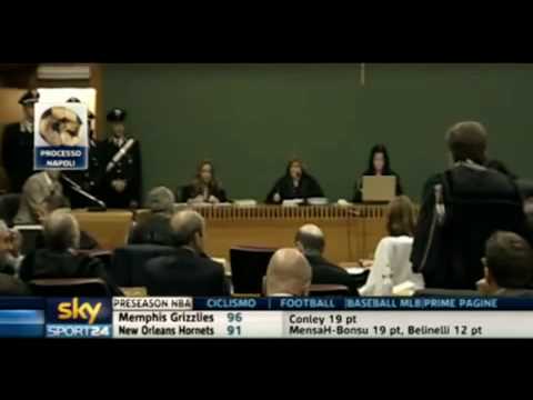 Alessandro Del Piero al processo Calciopoli  AMNESIE